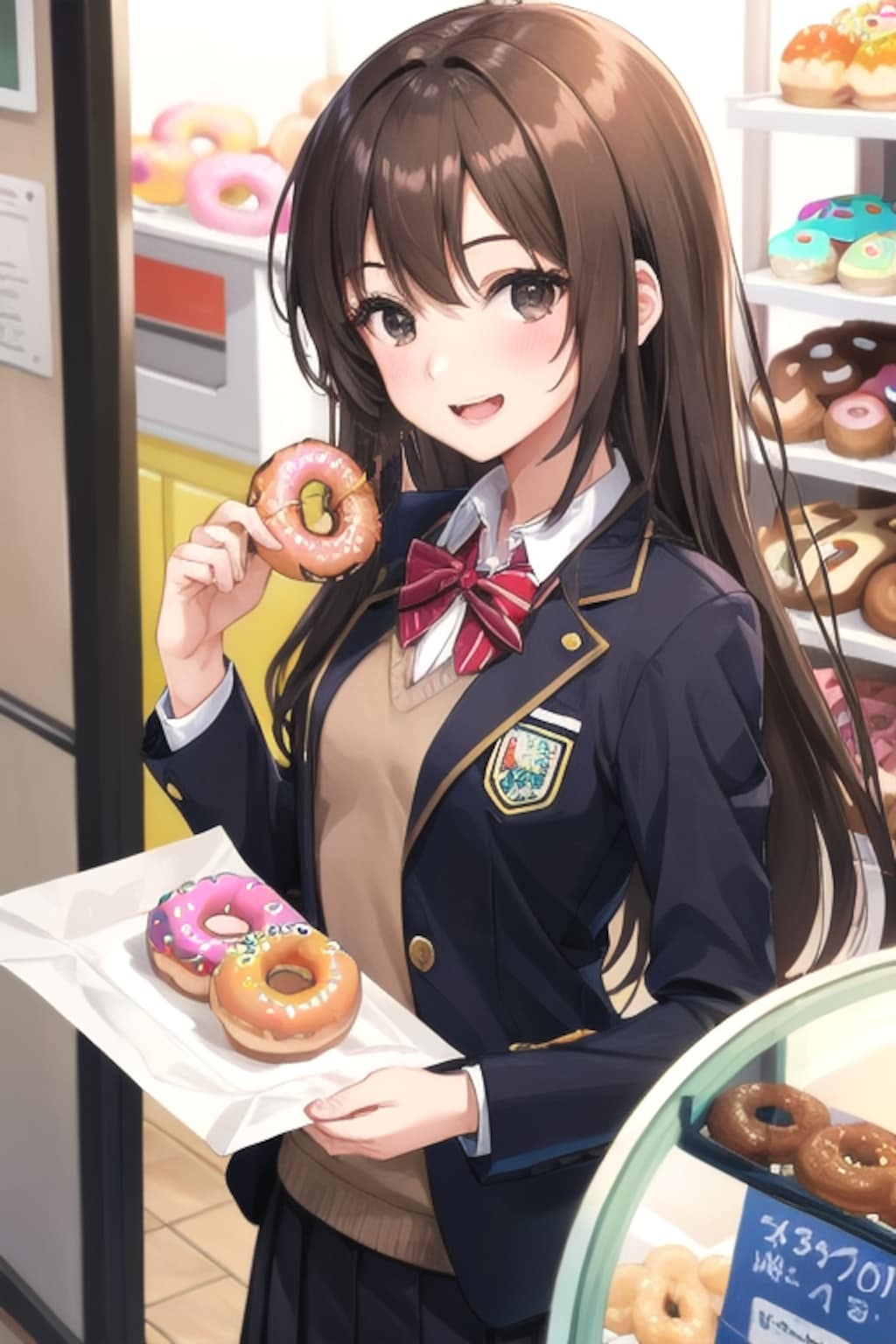 先輩もいかがですか？ ゼロカロリーですよ。