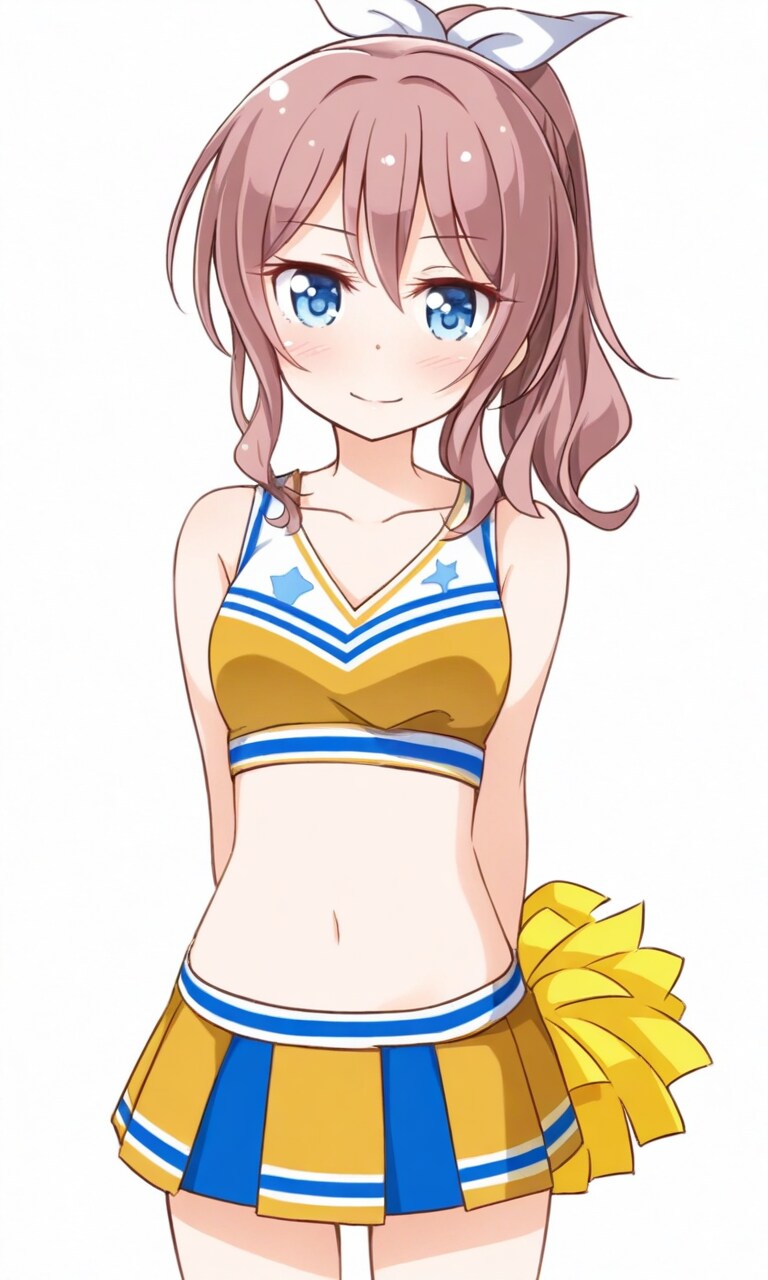山吹沙綾 チアガール | の人気AIイラスト・グラビア