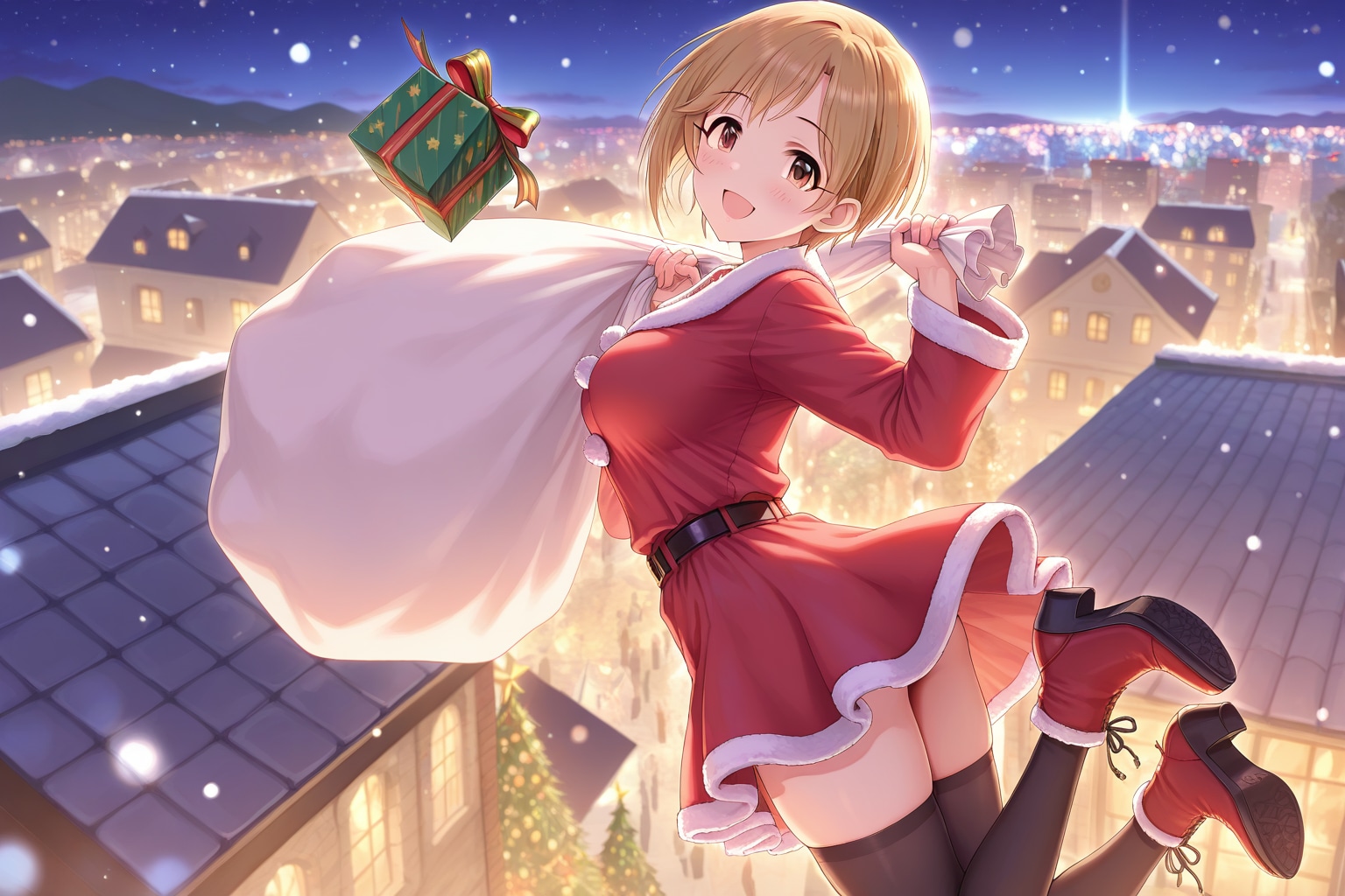 さぁ、プレゼントを配りに行くよ～！ | の人気AIイラスト・グラビア