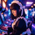 ゲーセンのメイドさん 2枚目