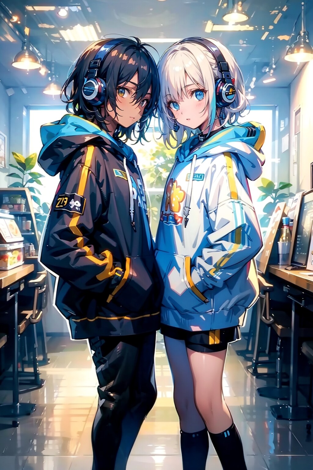 肌とかの色が違う双子ってあり？