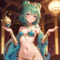アラジン(♀)と魔法のランプ 5枚目