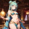 アラジン(♀)と魔法のランプ 2枚目