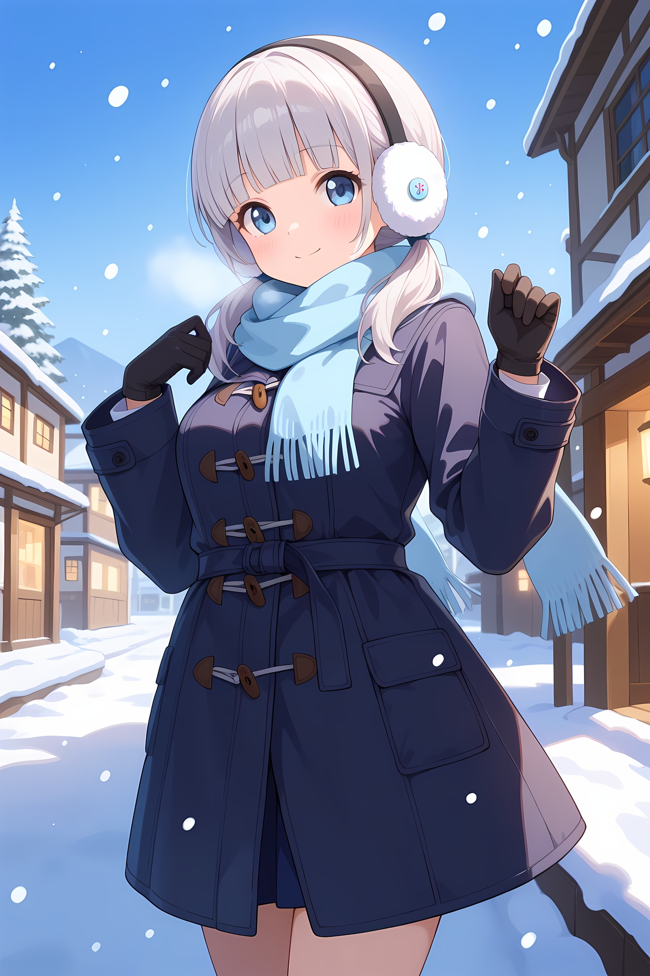 雪 | の人気AIイラスト・グラビア