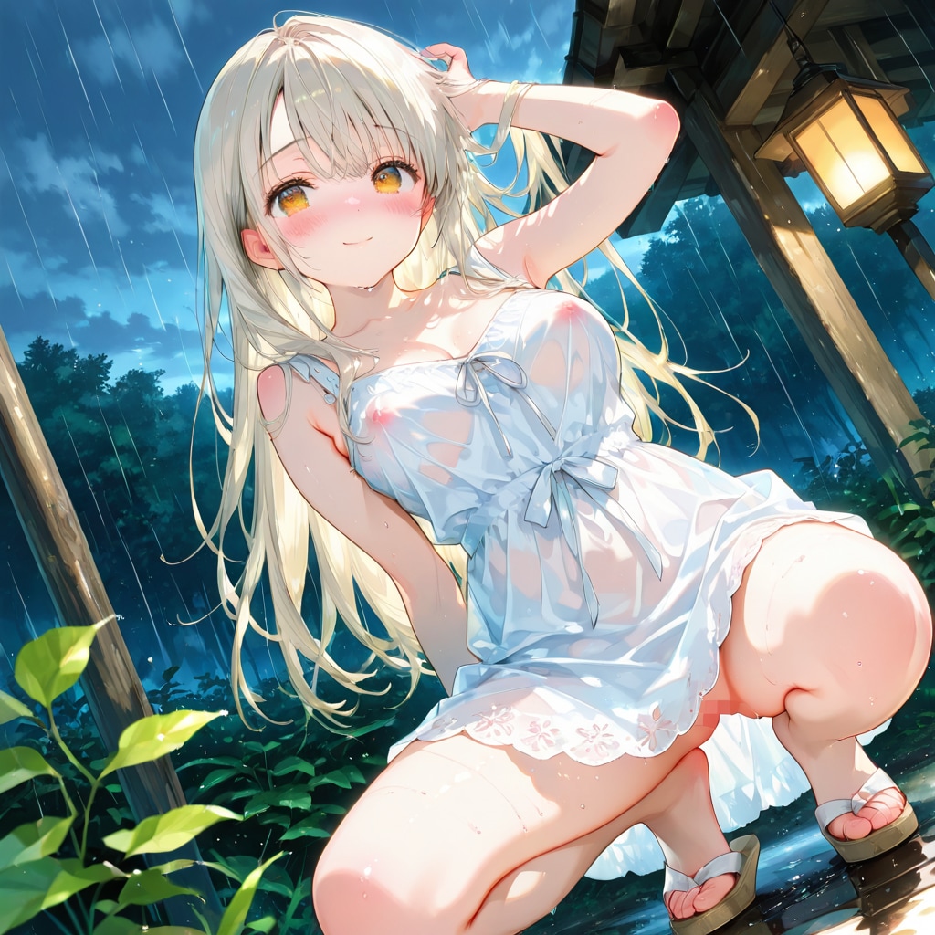 濡れ透けジルリィちゃん