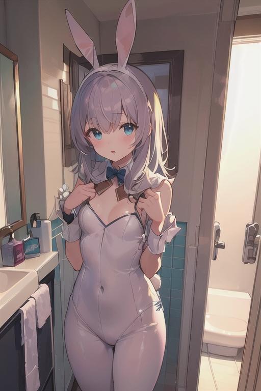 バニーの姿でホットな幼なじみ Ex2
