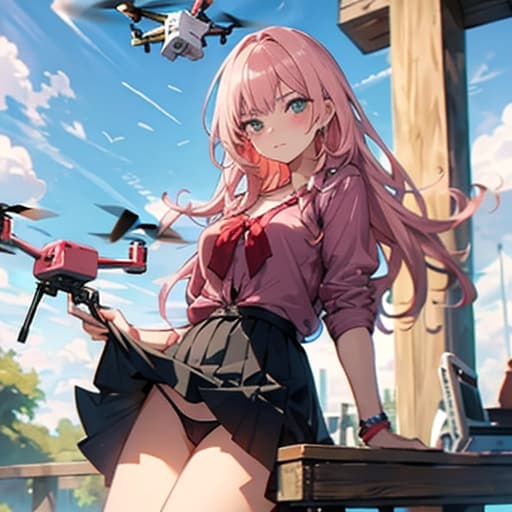ぱんちらドローン