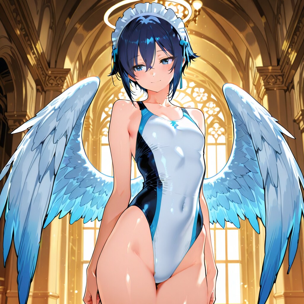 競泳水着ボーイッシュさん✨️
