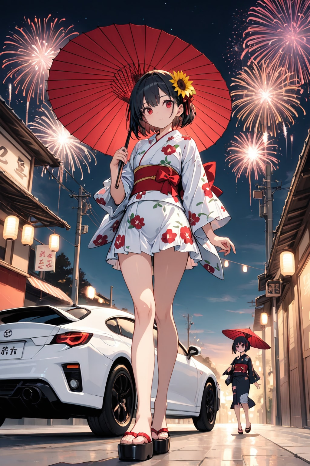 🚗花火 | の人気AIイラスト・グラビア