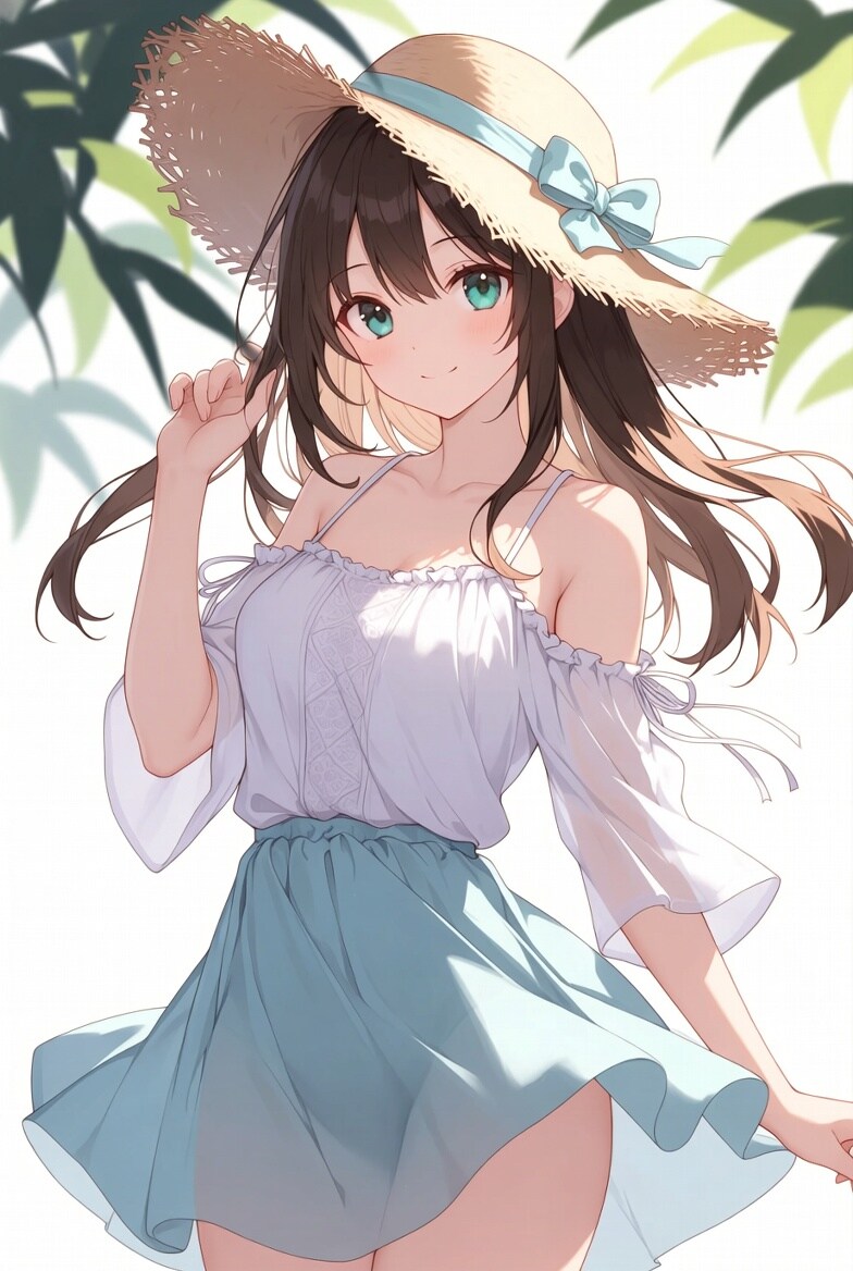 今どき空気感の夏ガール→ドミポルタの娘