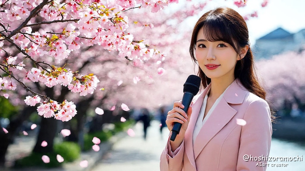 桜舞い散る春の訪れを彩る季節の使者🌸