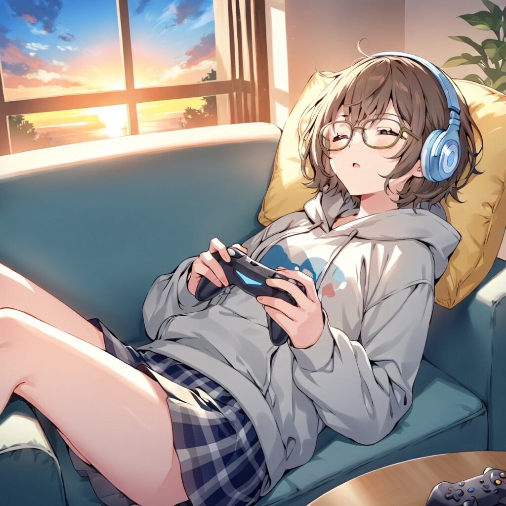 ゲームしながら寝落ちLILAC版
