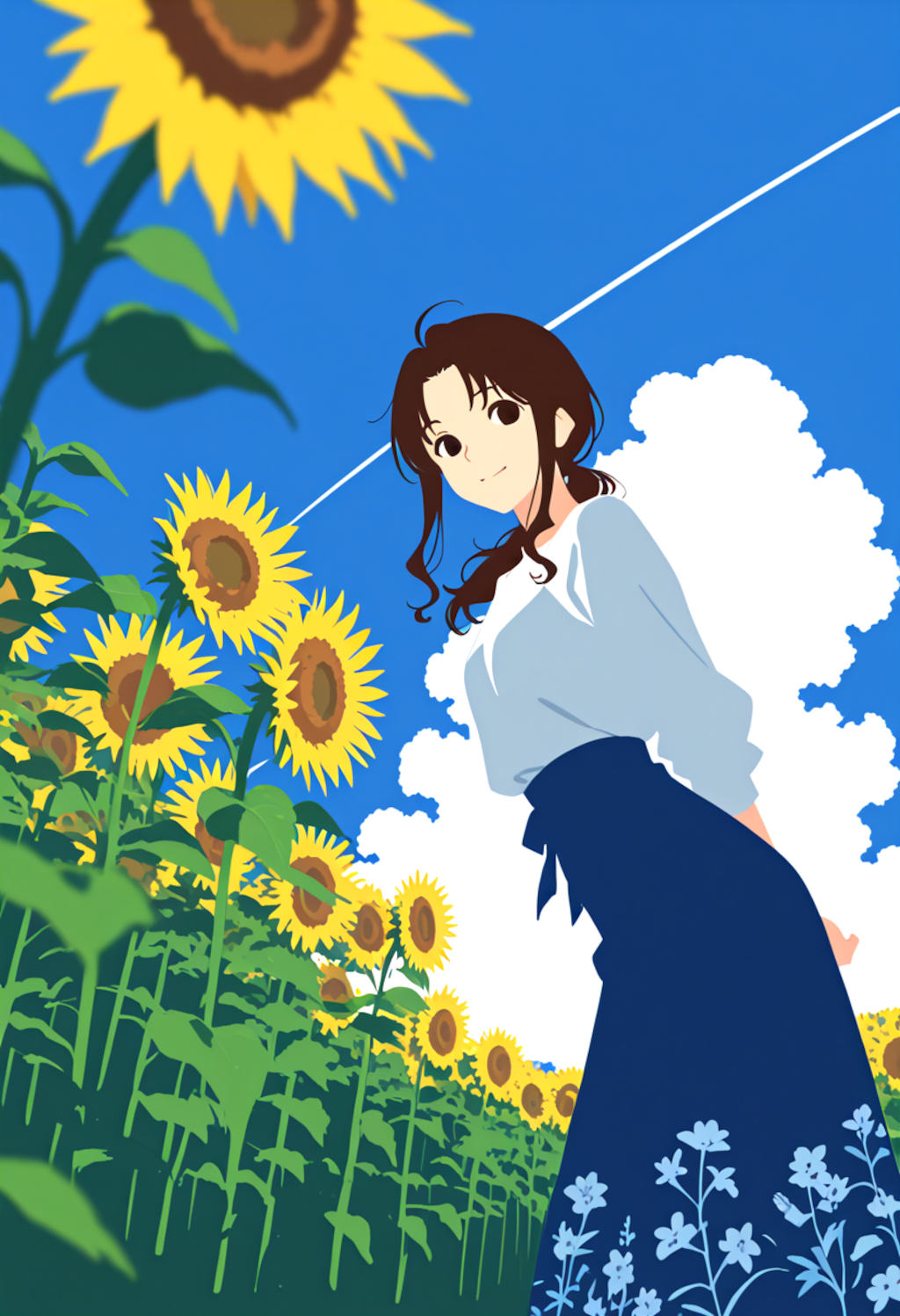 向日葵の向くほうへ