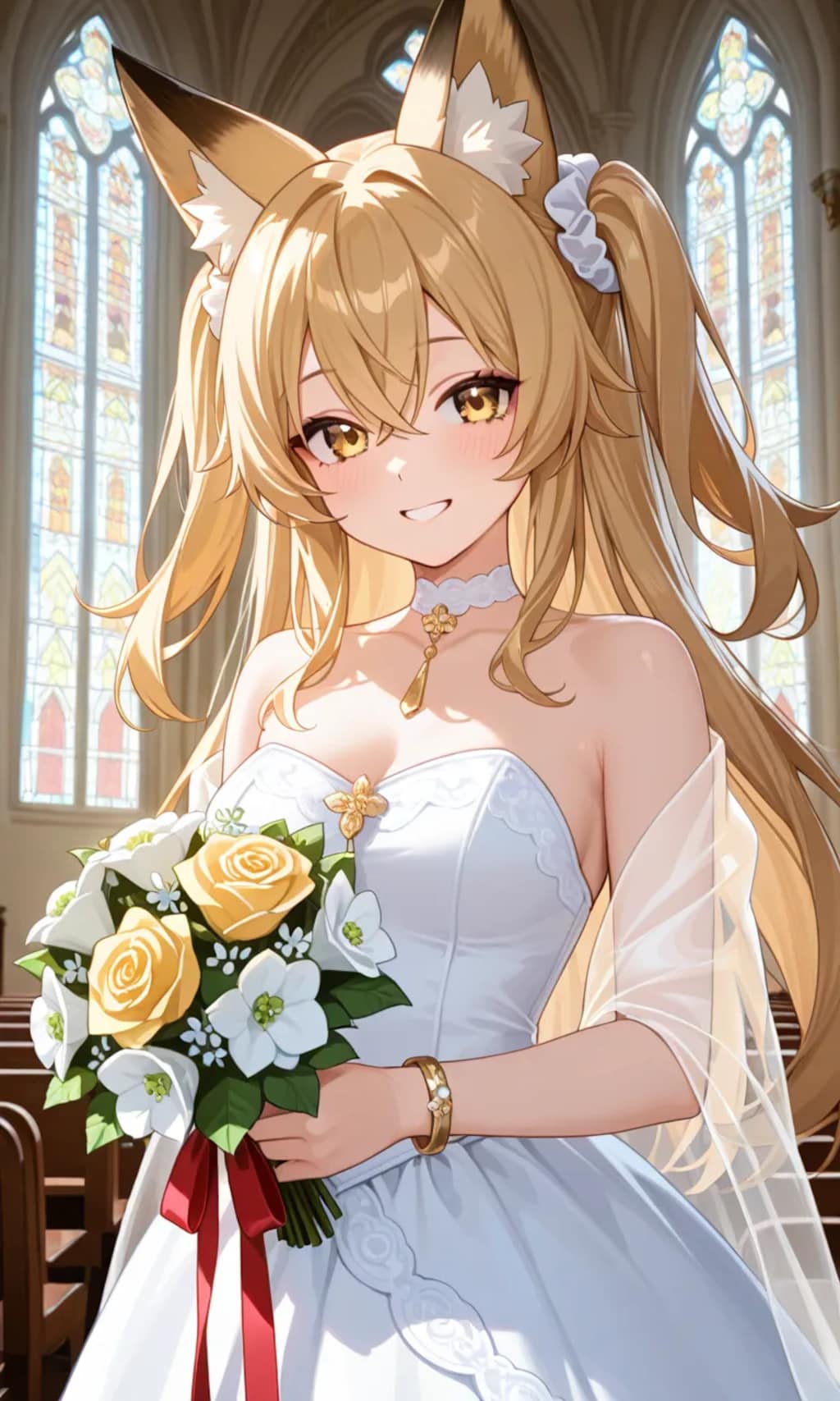 ミラさんウエディングドレス