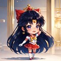 初めてのちびキャラ化に挑戦!!セーラーマーズのかわいらしい新たな魅力 3枚目