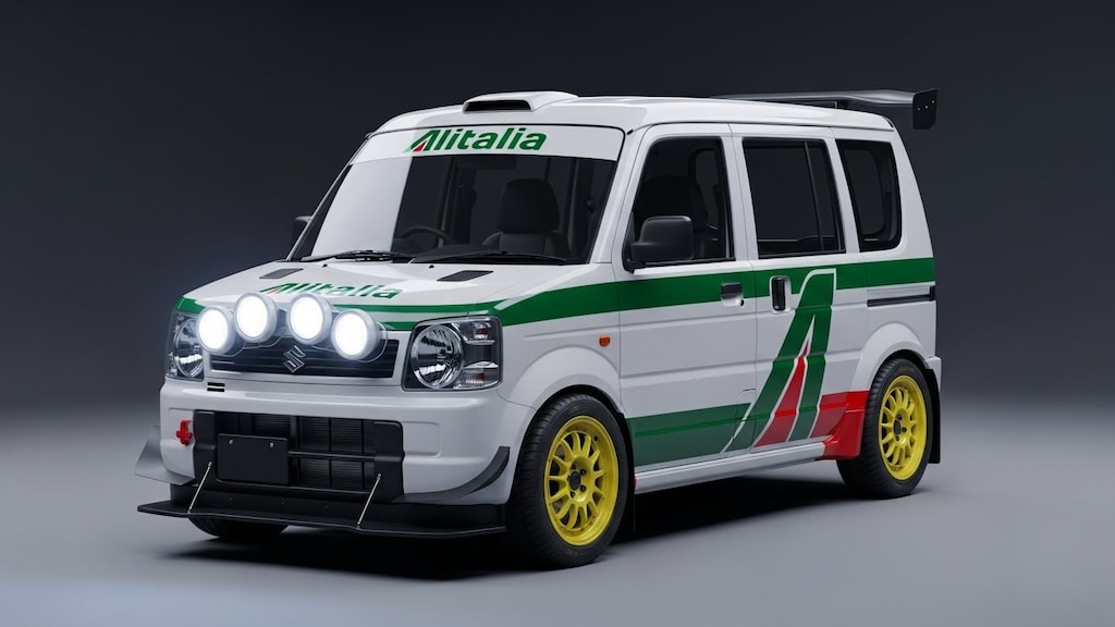 アリタリアエブリイワゴンラリーカー