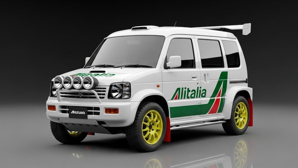 アリタリアエブリイワゴンラリーカー