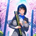 巨乳ちゃん達の卒業式 6枚目