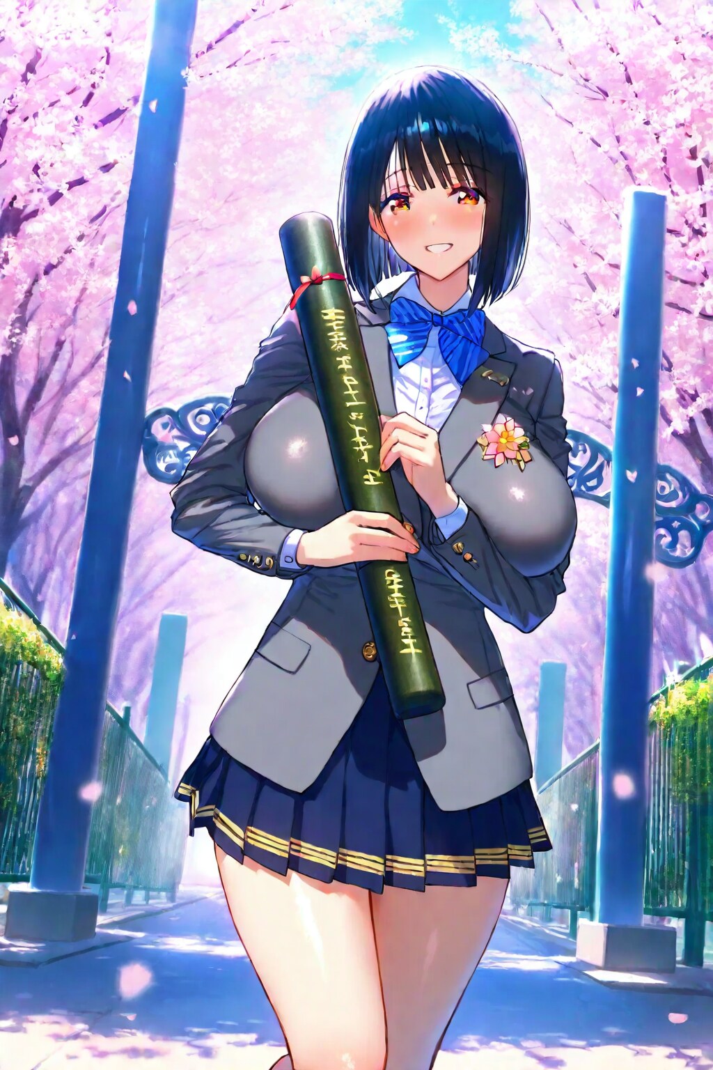 巨乳ちゃん達の卒業式