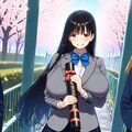 巨乳ちゃん達の卒業式 2枚目