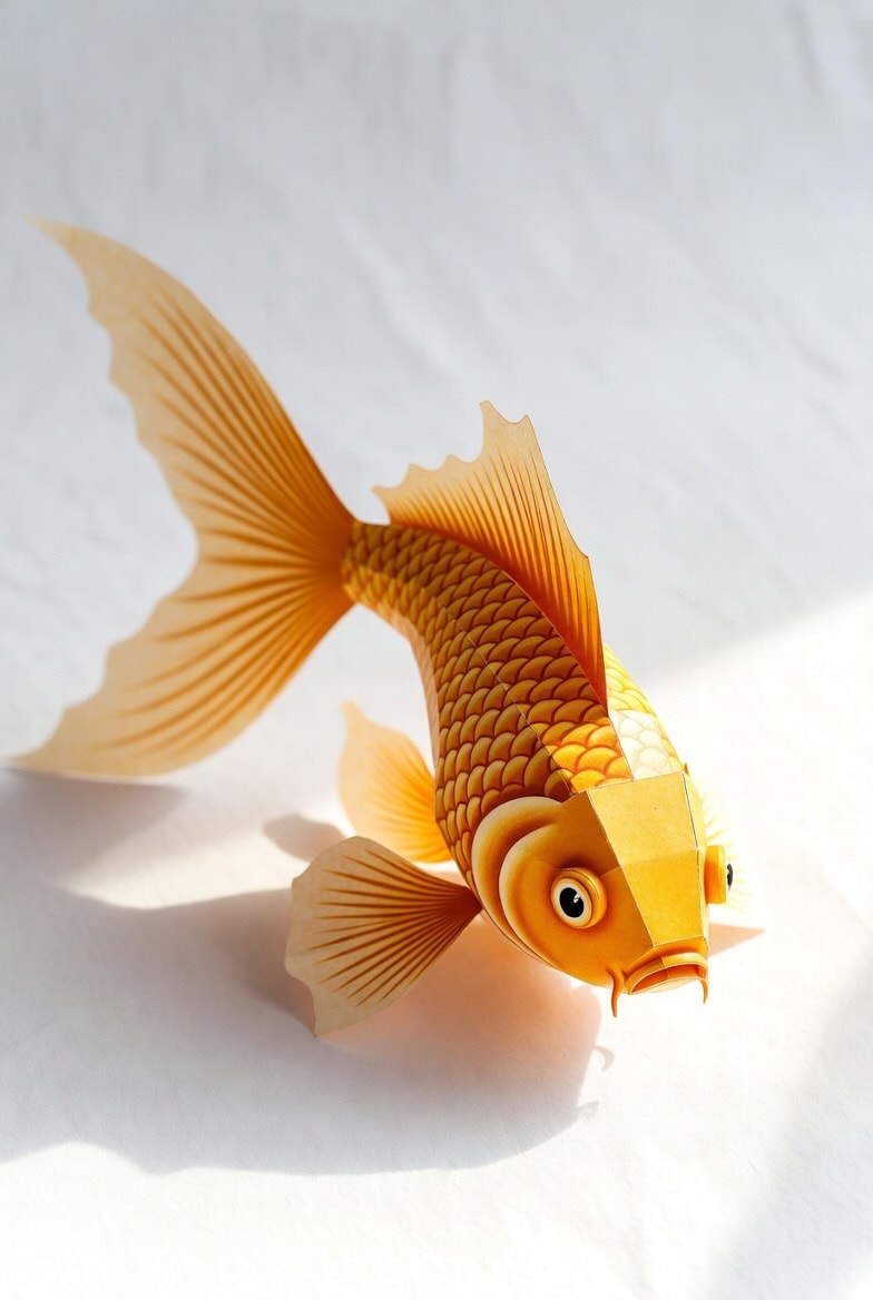 ペーパークラフト鯉 | の人気AIイラスト・グラビア