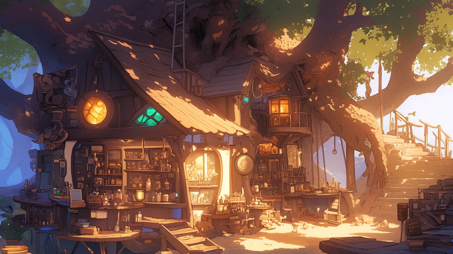 古木のアパート | の人気AIイラスト・グラビア