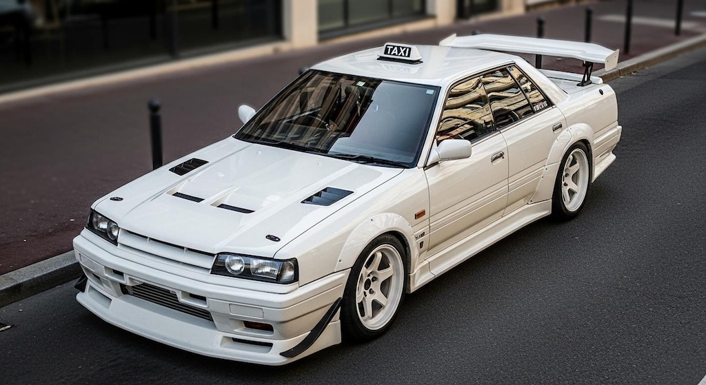 R31GT-Sセダンタクシーのドリ車