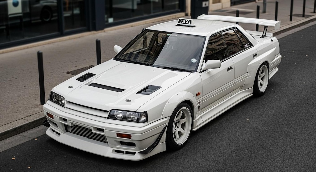 R31GT-Sセダンタクシーのドリ車