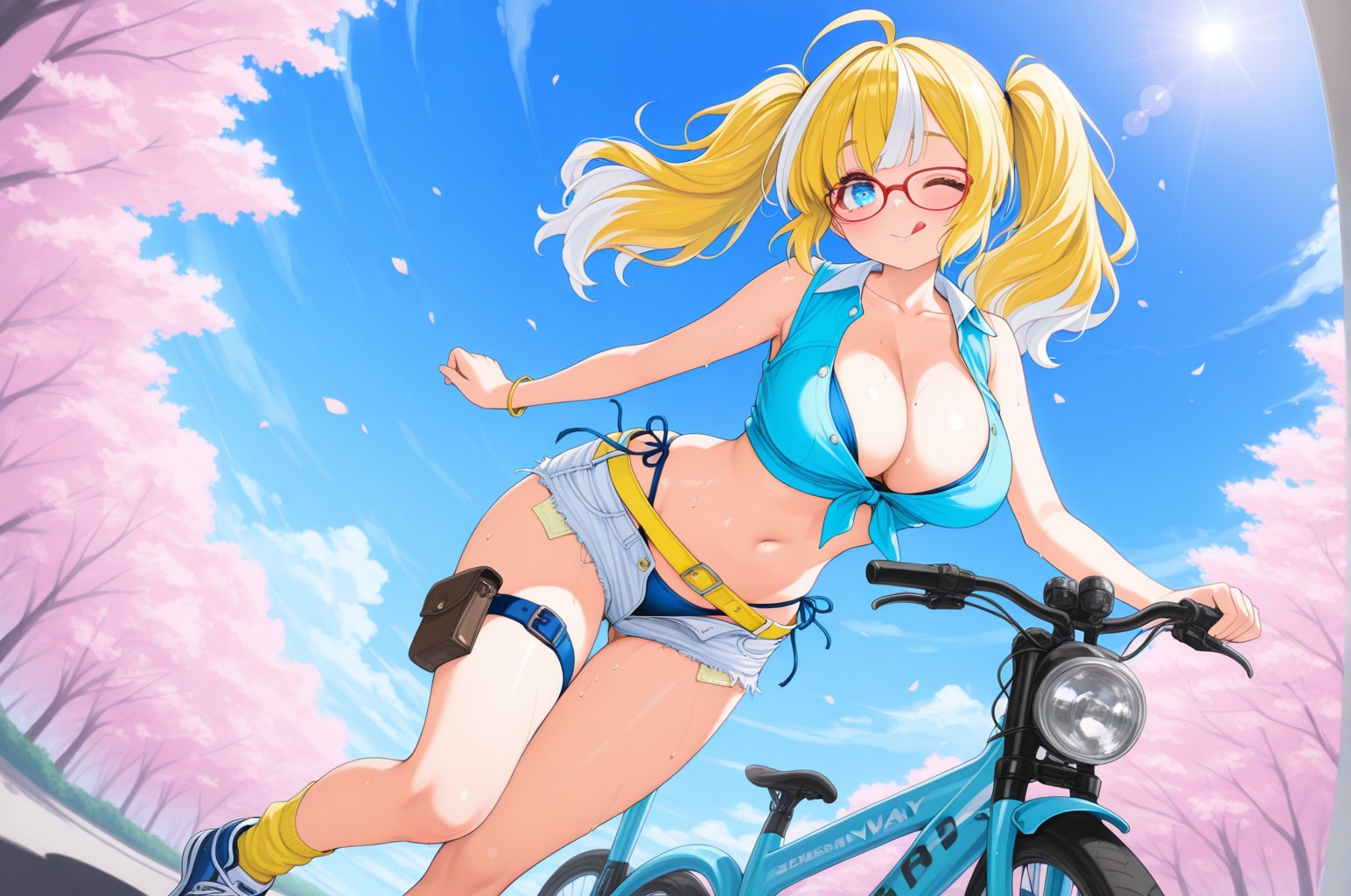 柚陽ちゃんホットサイクリング