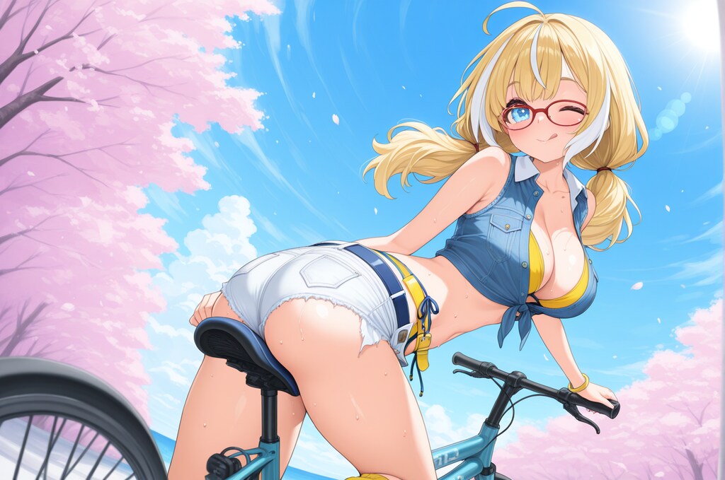 柚陽ちゃんホットサイクリング