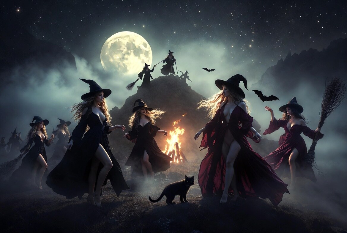 ヴァルプルギスの夜（4月30日 年中行事） | の人気AIイラスト・グラビア