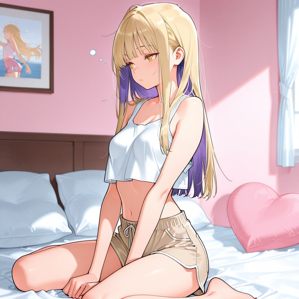 朝の住所不定少女