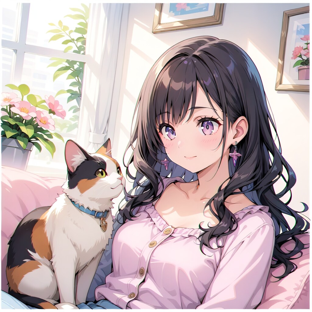 もふもふ三毛殿（222）LARIMAR | の人気AIイラスト・グラビア