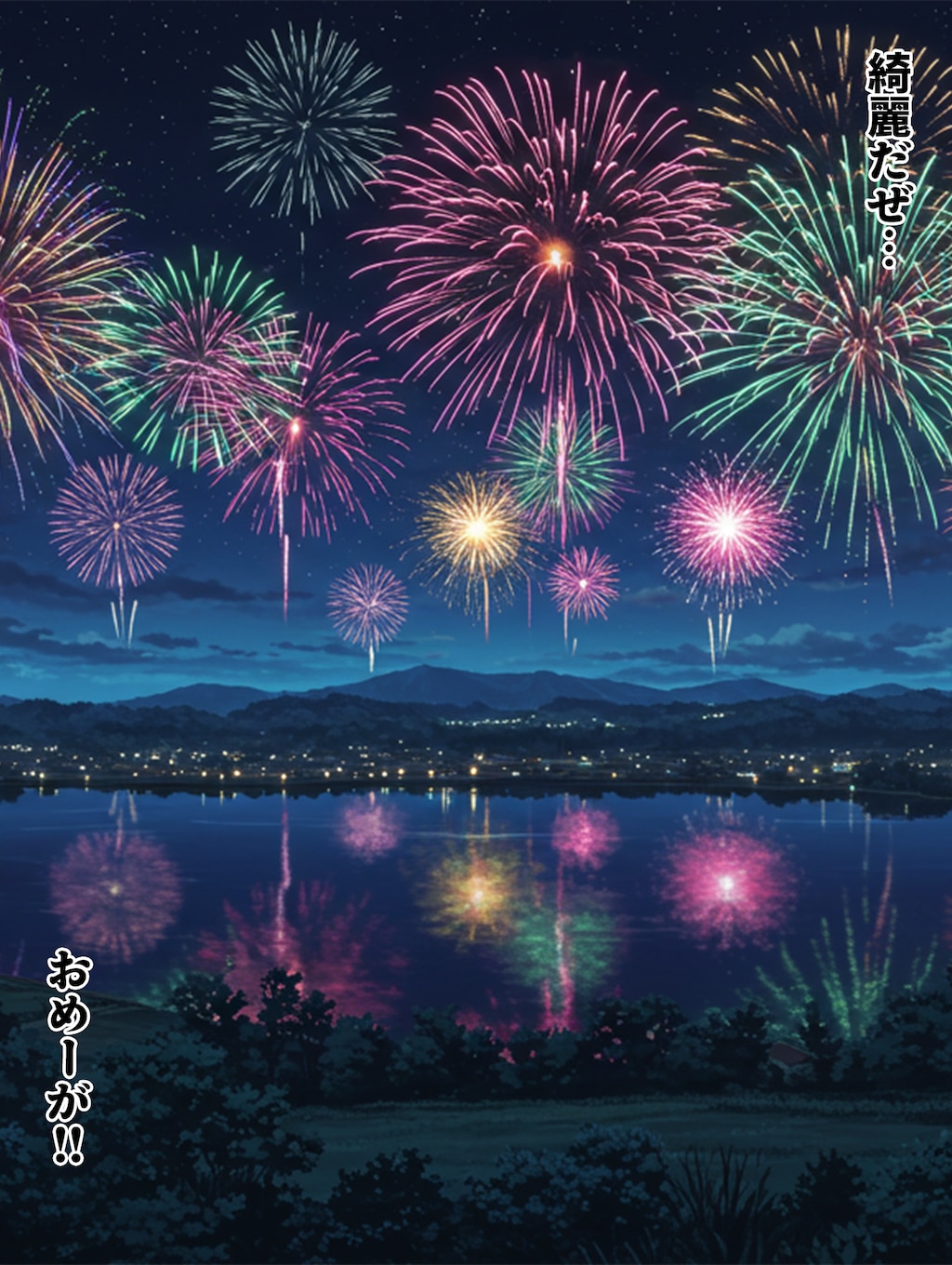 花火！4コマ漫画！