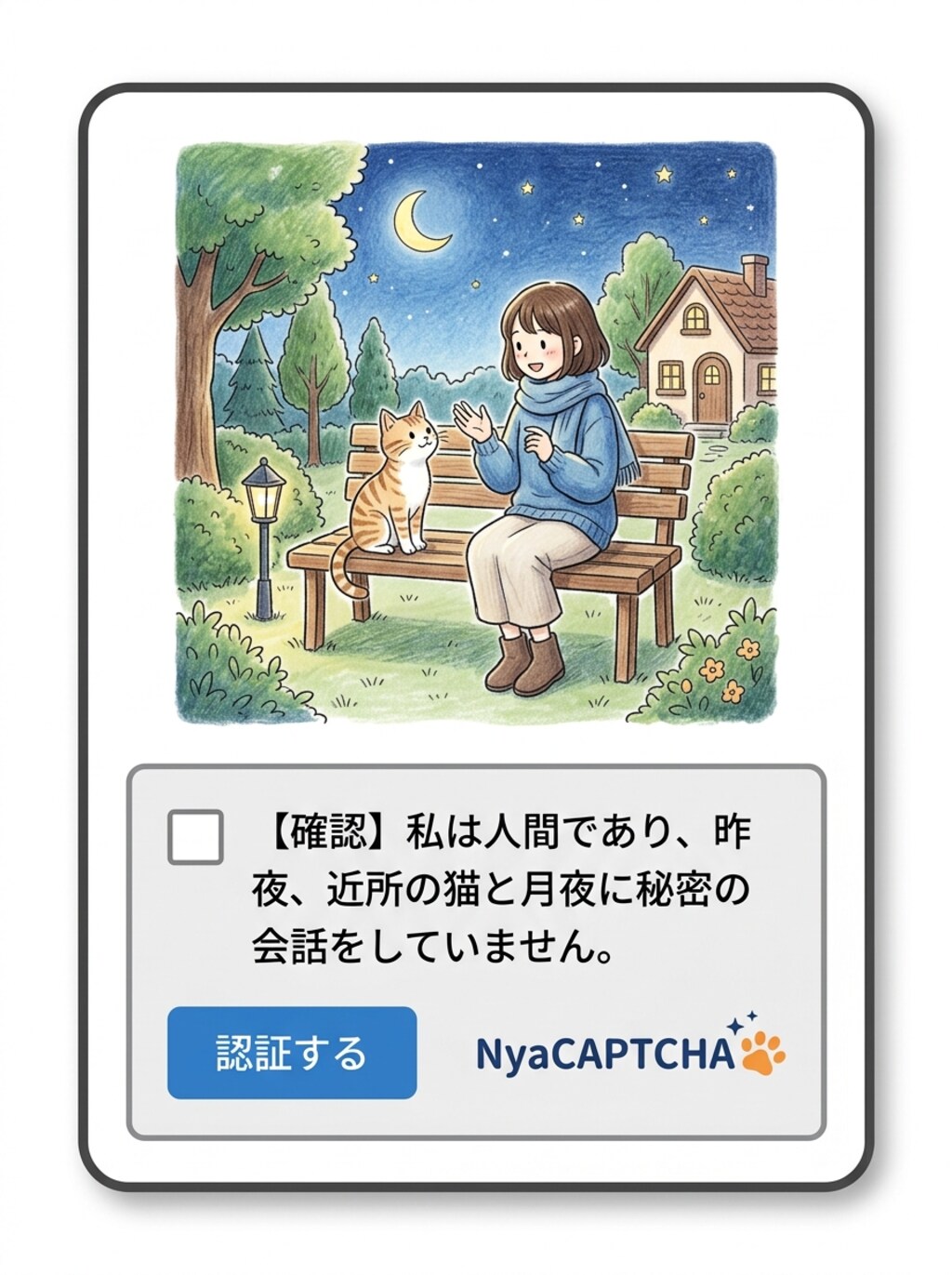 きょうのNyaCAPTCHA