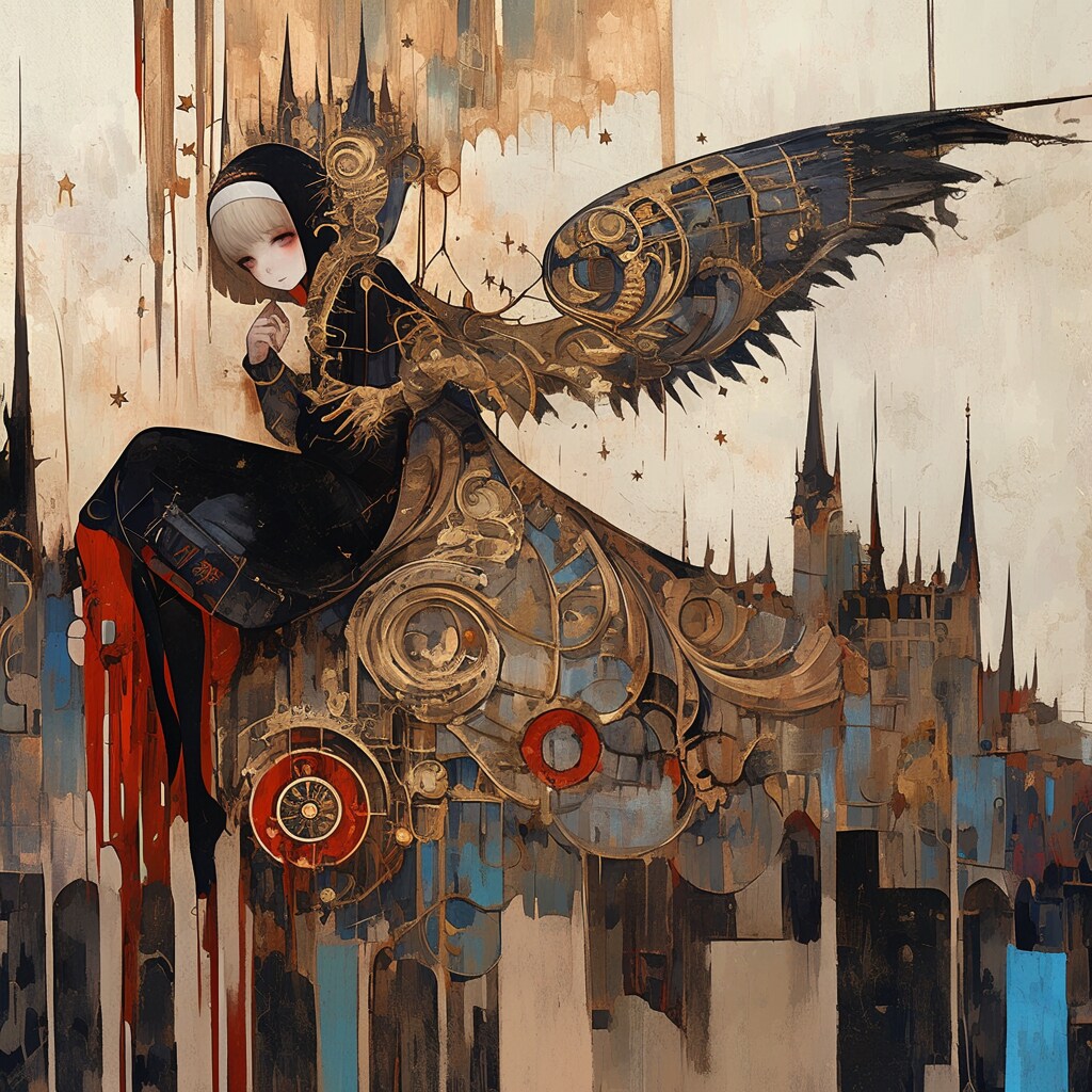 翼の修道女 | の人気AIイラスト・グラビア