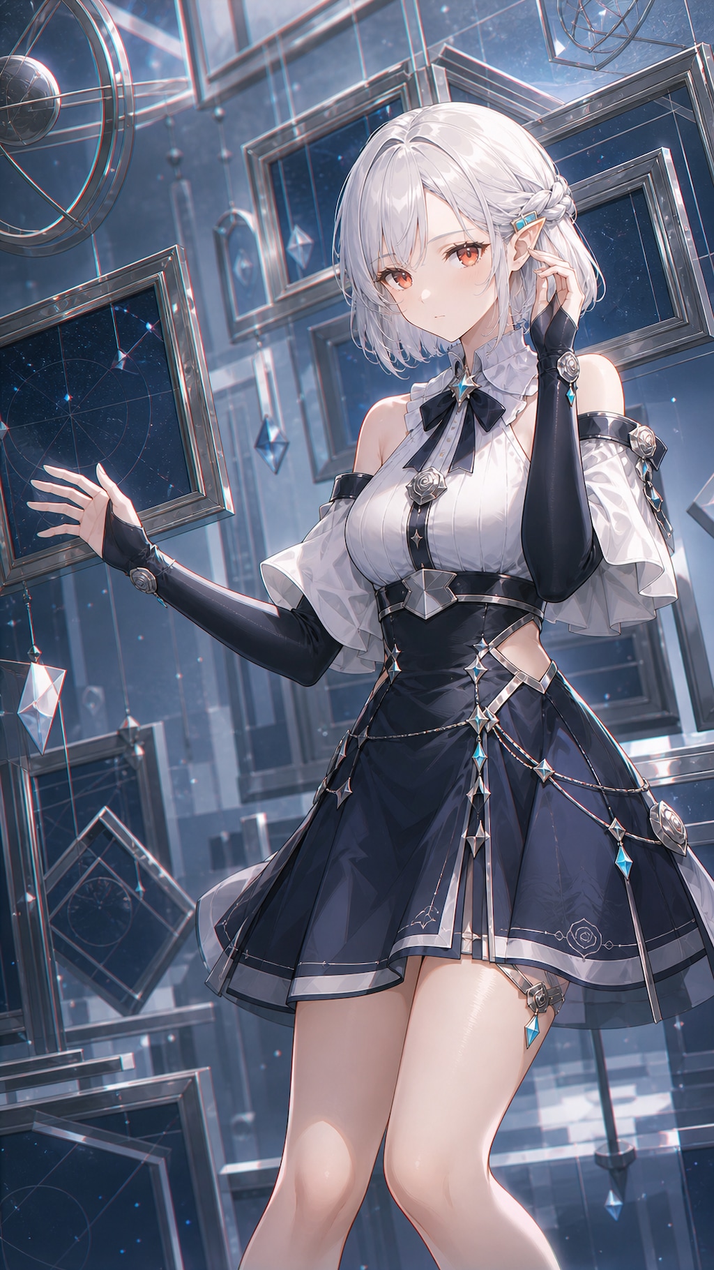 星環を聴く白銀の高台