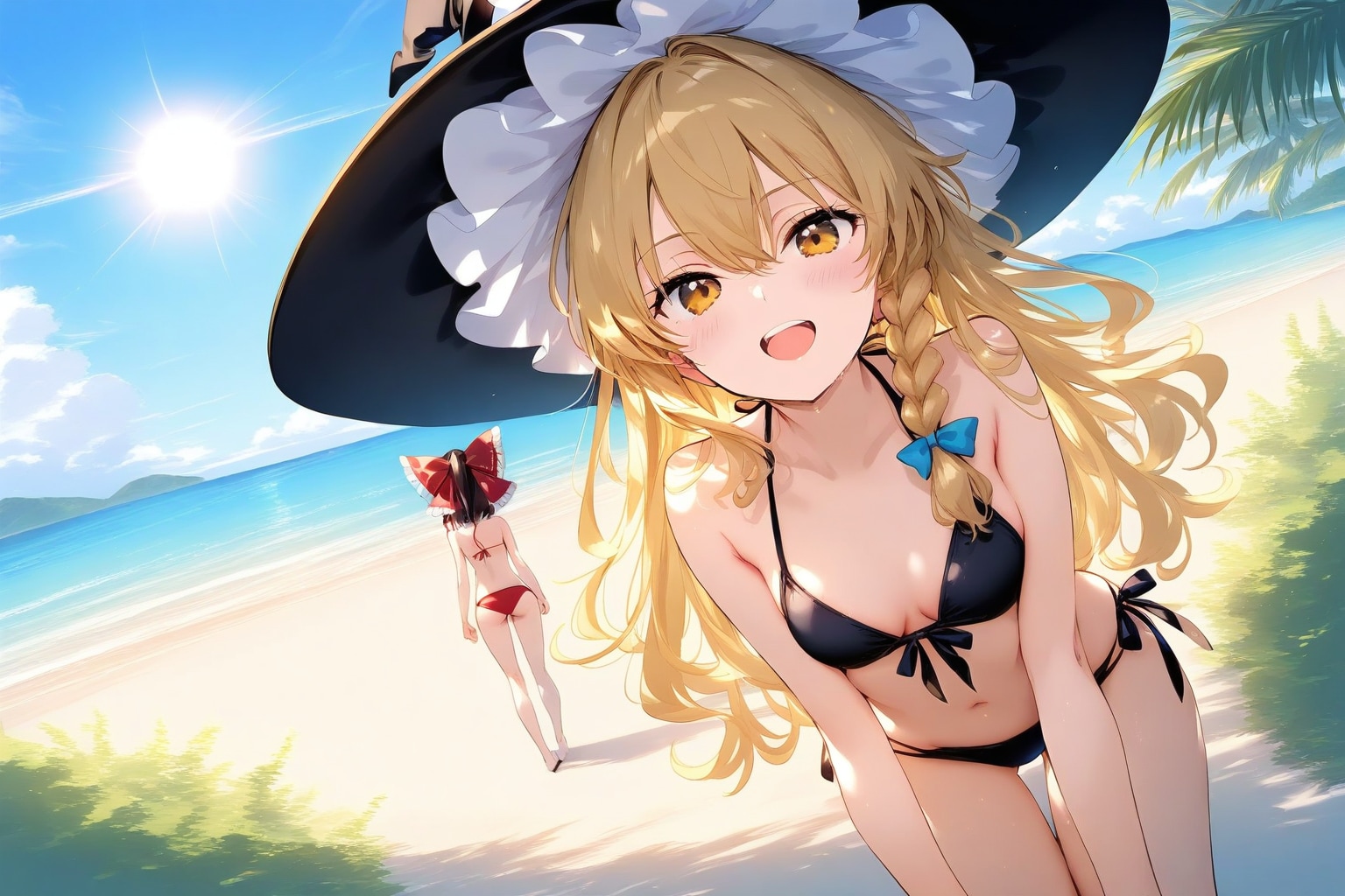 海の二人