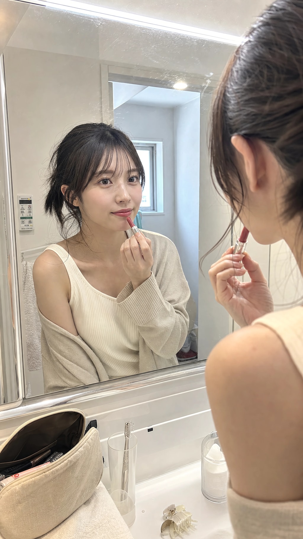 Soft Beige Morning Routine