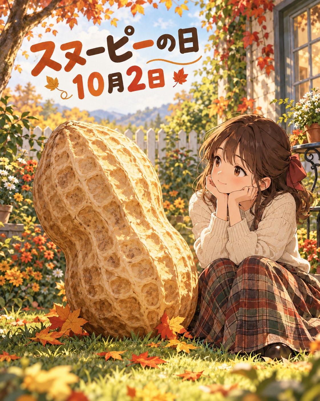 [今日は何の日 10/2] スヌーピーの日 | の人気AIイラスト・グラビア