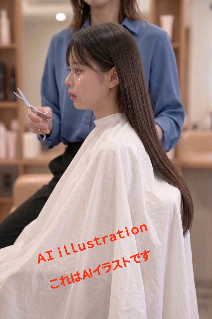 いつも笑っていた彼女の笑顔が、数日前から消えていた。 初恋のポニーテール美少女は、誰にも言えない痛みに耐えていたのかもしれない。  髪を切ったのは、静かなSOSだったのかな。