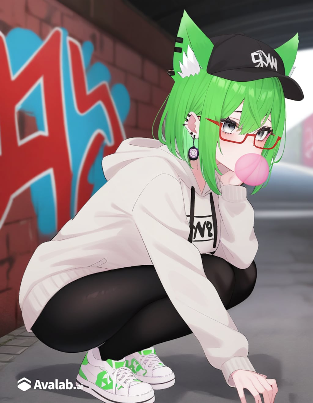 ヤンチャそうなラシューシャちゃん