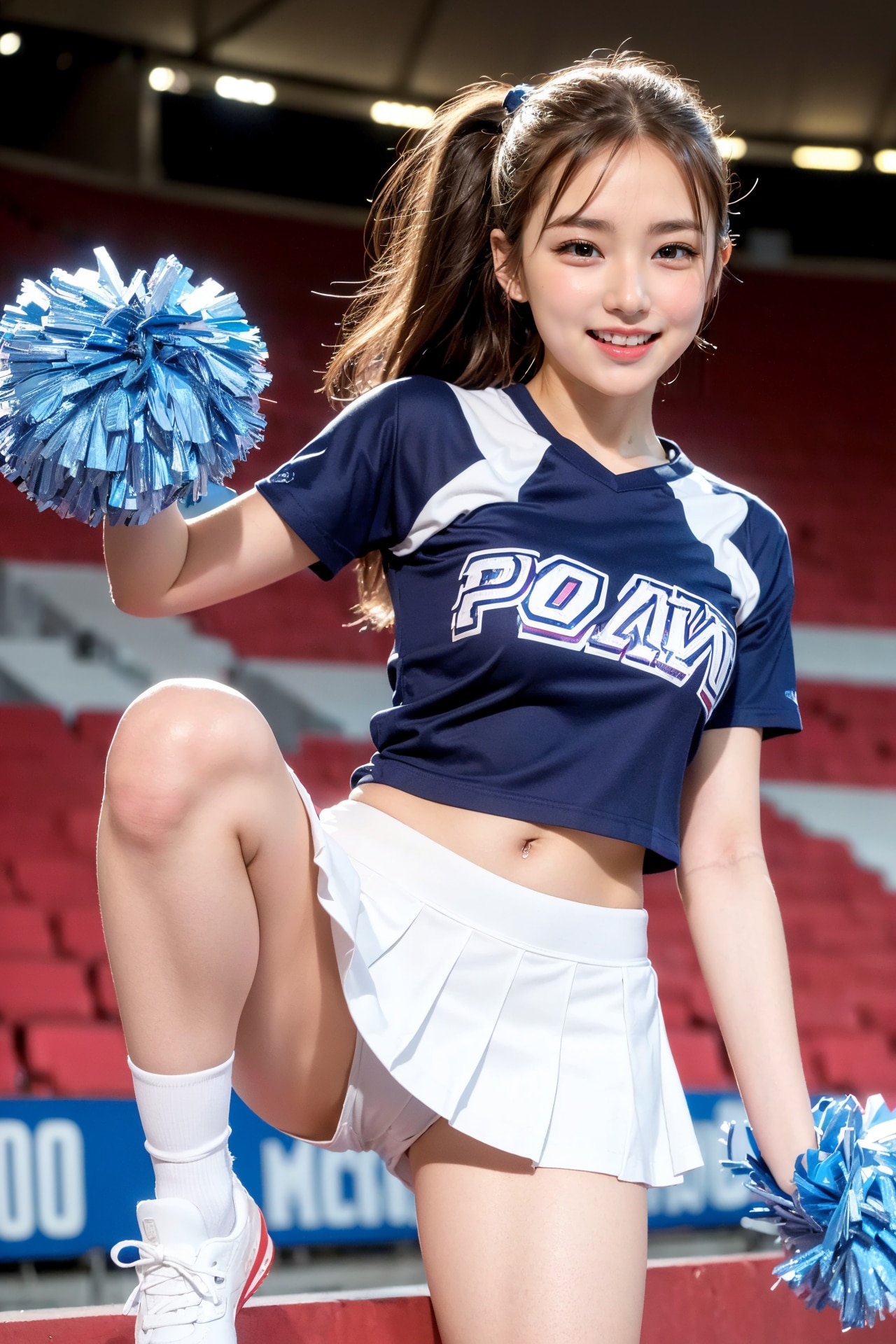 女子高生チアガール５