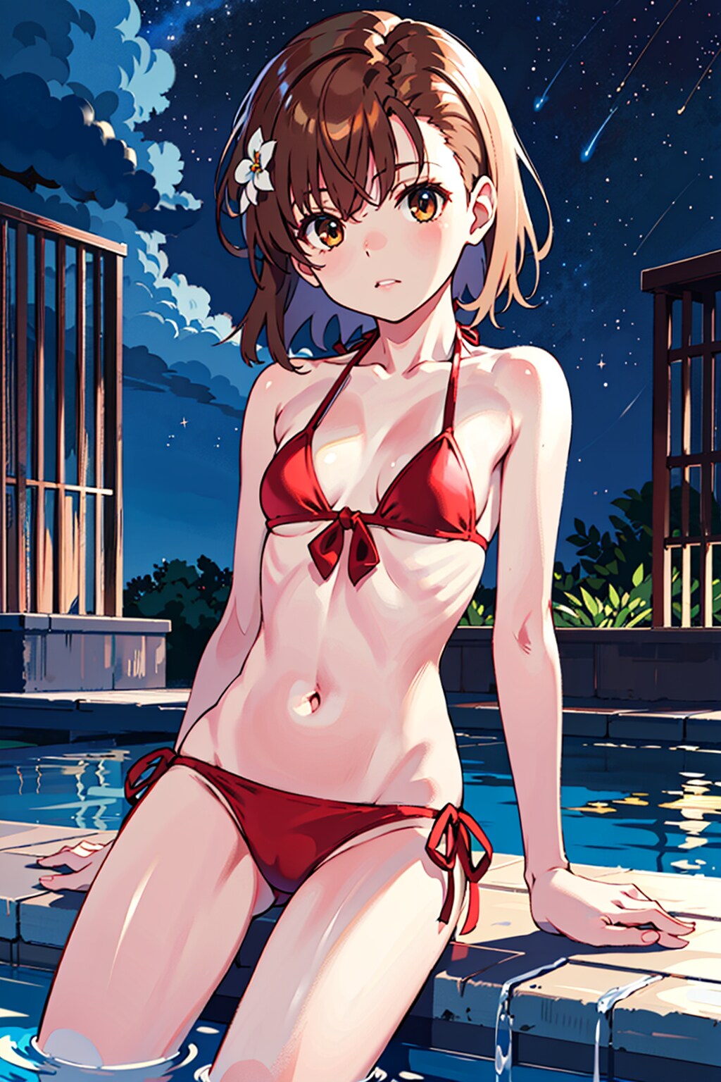 御坂美琴：ビキニ