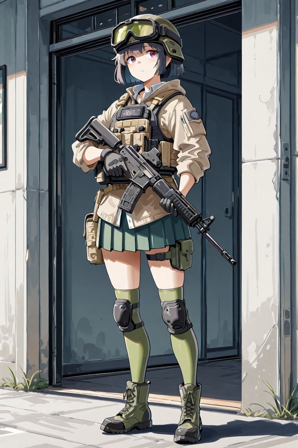 武装したJK