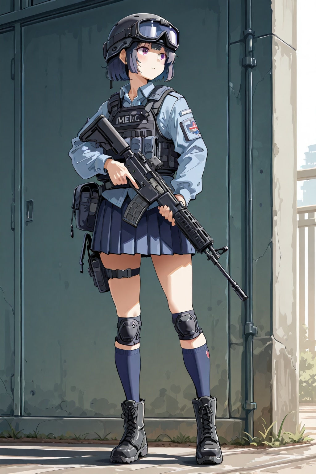 武装したJK