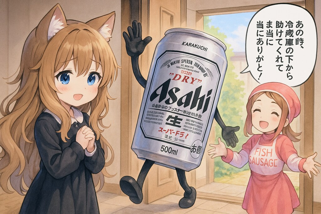 魚肉ソーセージの恩返し