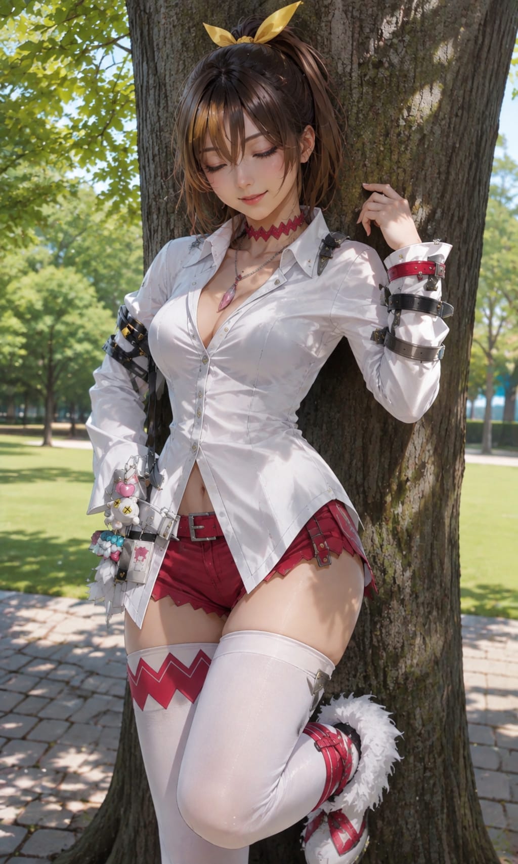 真紅のコスプレをするあやめさん✨