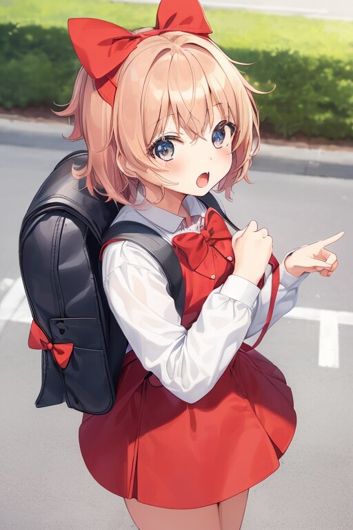 あっちだよ