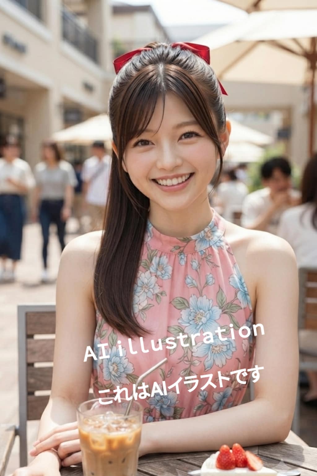 初恋のポニーテール美少女と妄想デート  もしもさ… 実在の“彼女”が俺の投稿を全部知ったら 『アイツ、こんなこと考えてたの？』って ストローくわえたまま笑うのかな。
